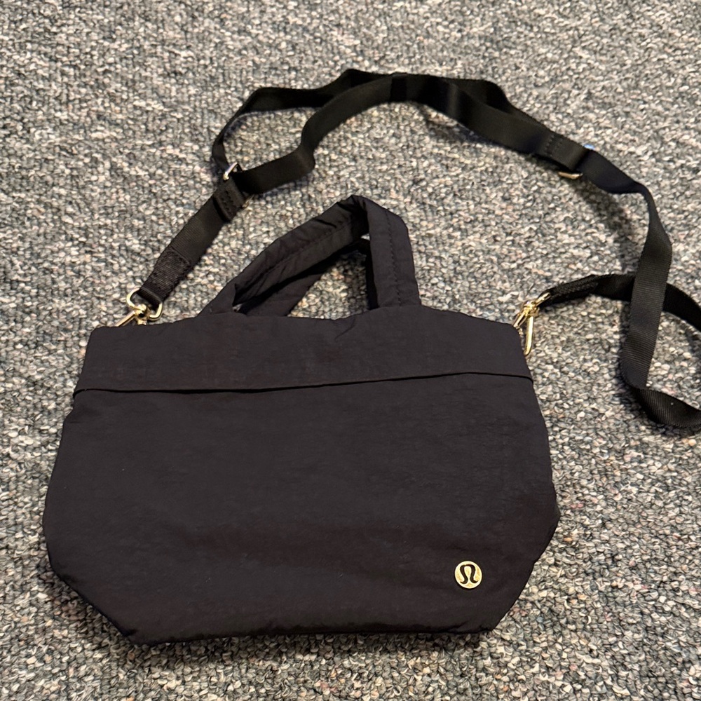 lululemon athletica Classic Black Crossbody Bag